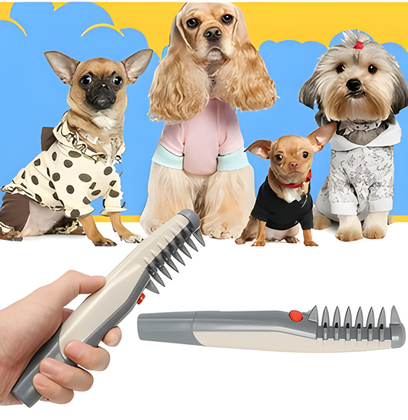 Mosrugs | Tangle-Free Pet Grooming Brush – Gentle & Effective Detangler for Cats & Dogs