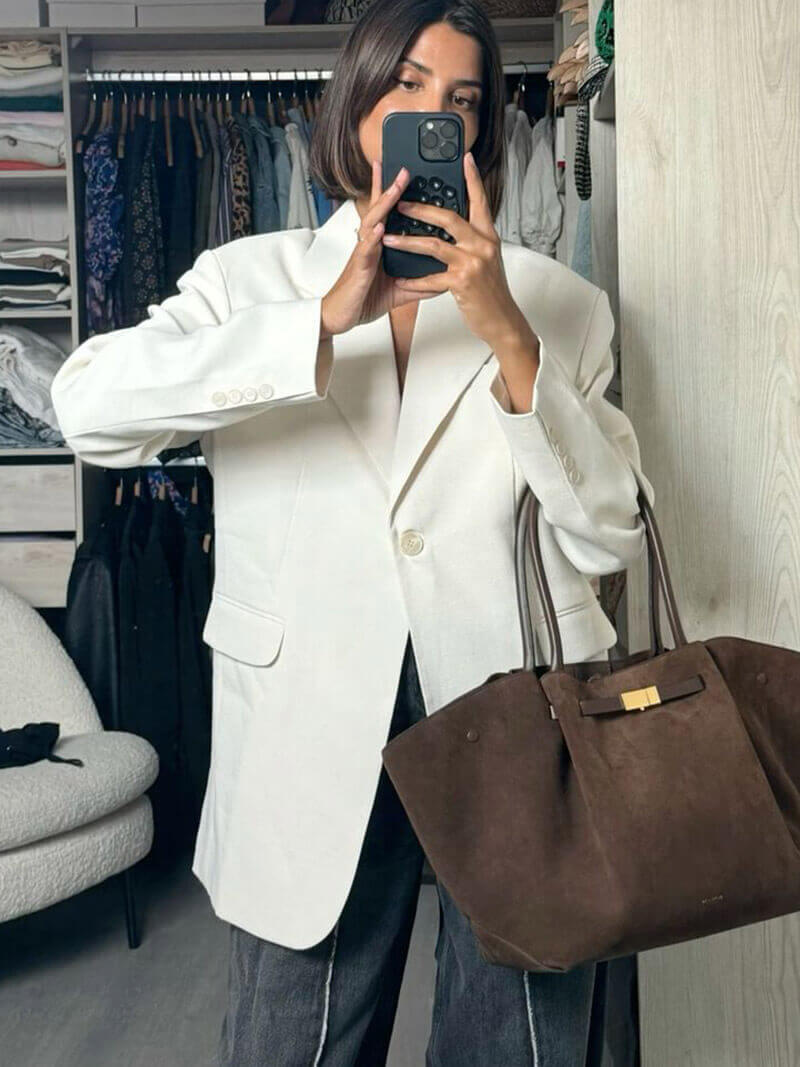 Mosrugs | Hedwig | Modern Women’s Suede Handbag – Elegant, Versatile & Timeless
