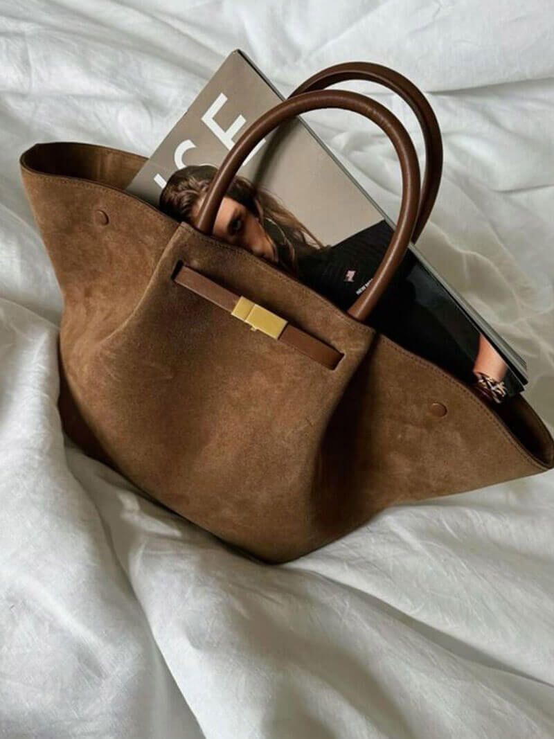 Mosrugs | Hedwig | Modern Women’s Suede Handbag – Elegant, Versatile & Timeless