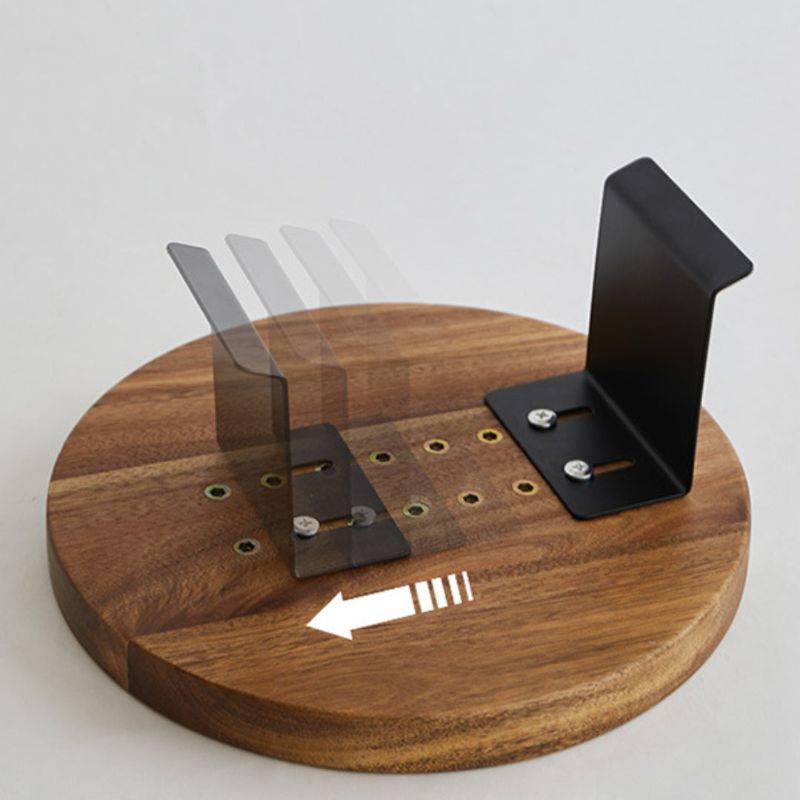 Mosrugs | Nero – Adjustable Wooden Sofa Armrest Tray | Modern Sofa Arm Table