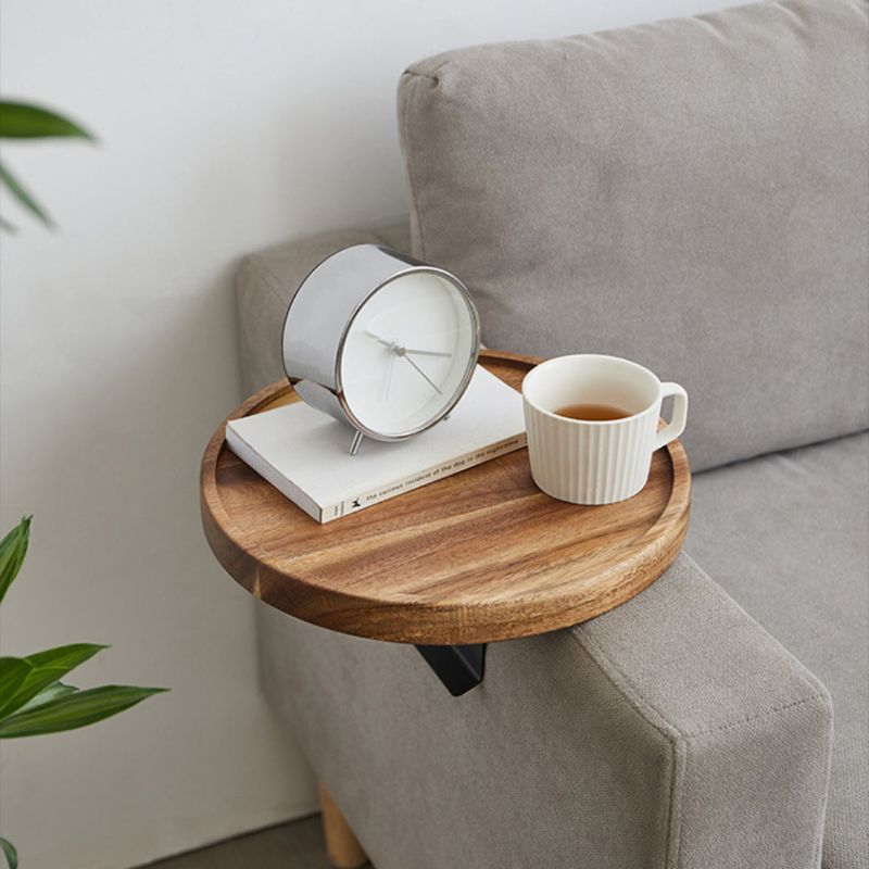 Mosrugs | Nero – Adjustable Wooden Sofa Armrest Tray | Modern Sofa Arm Table