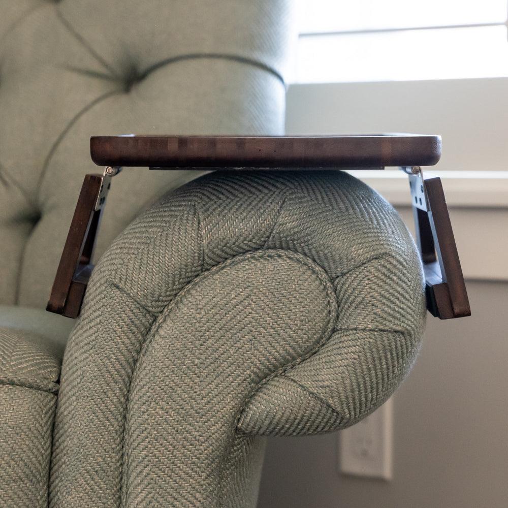 Mosrugs | SofaMate – Adjustable Sofa Arm Tray Table for Drinks, Snacks & Remote Control Storage