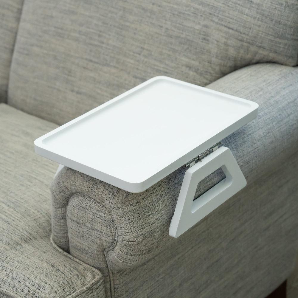 Mosrugs | SofaMate – Adjustable Sofa Arm Tray Table for Drinks, Snacks & Remote Control Storage