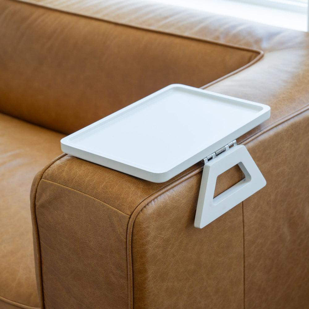 Mosrugs | SofaMate – Adjustable Sofa Arm Tray Table for Drinks, Snacks & Remote Control Storage