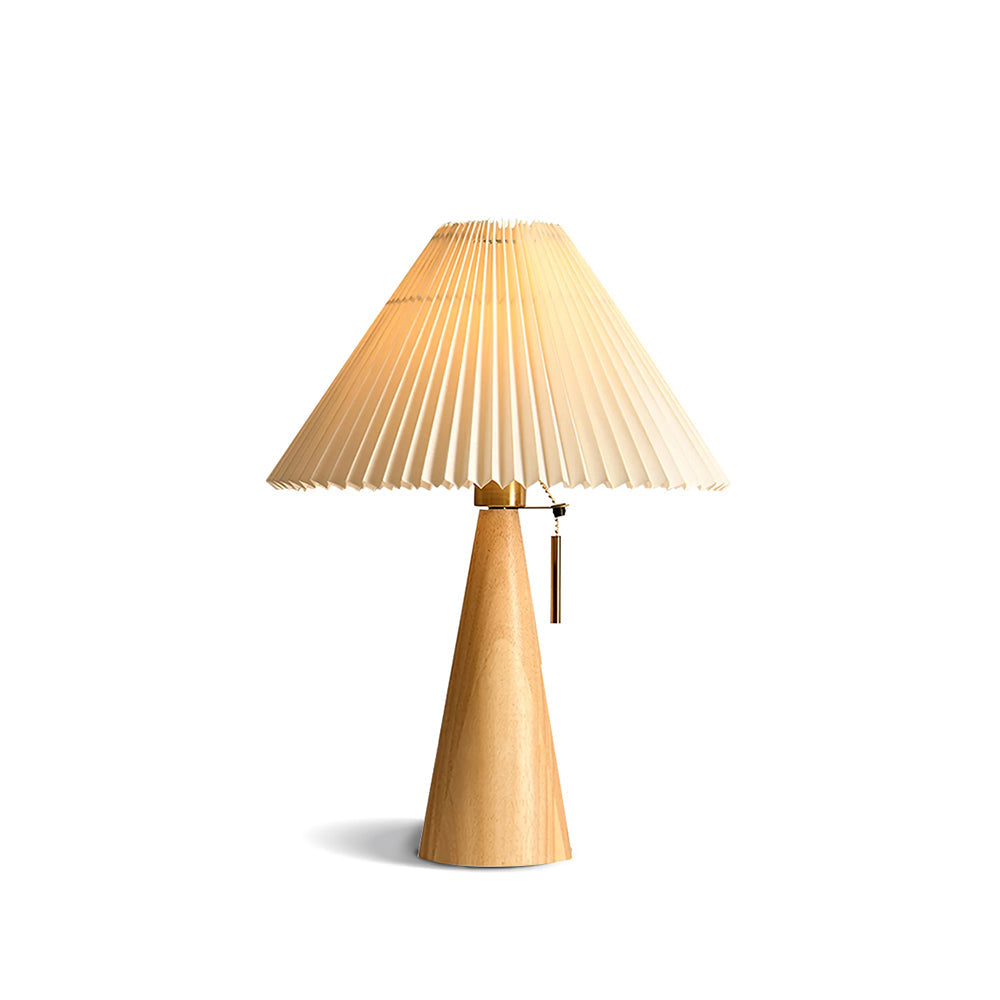 Mosrugs | AntiqueRadiance – Elegant Wood and Metal Table Lamp
