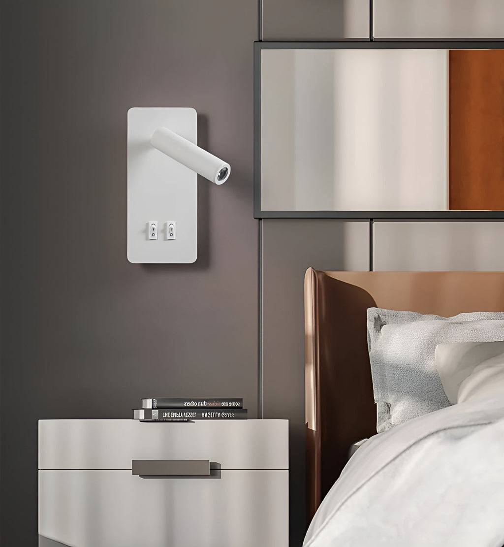Mosrugs | Swivel330 | Minimalist Cylinder Wall Light – Adjustable 330° Rotating LED Sconce