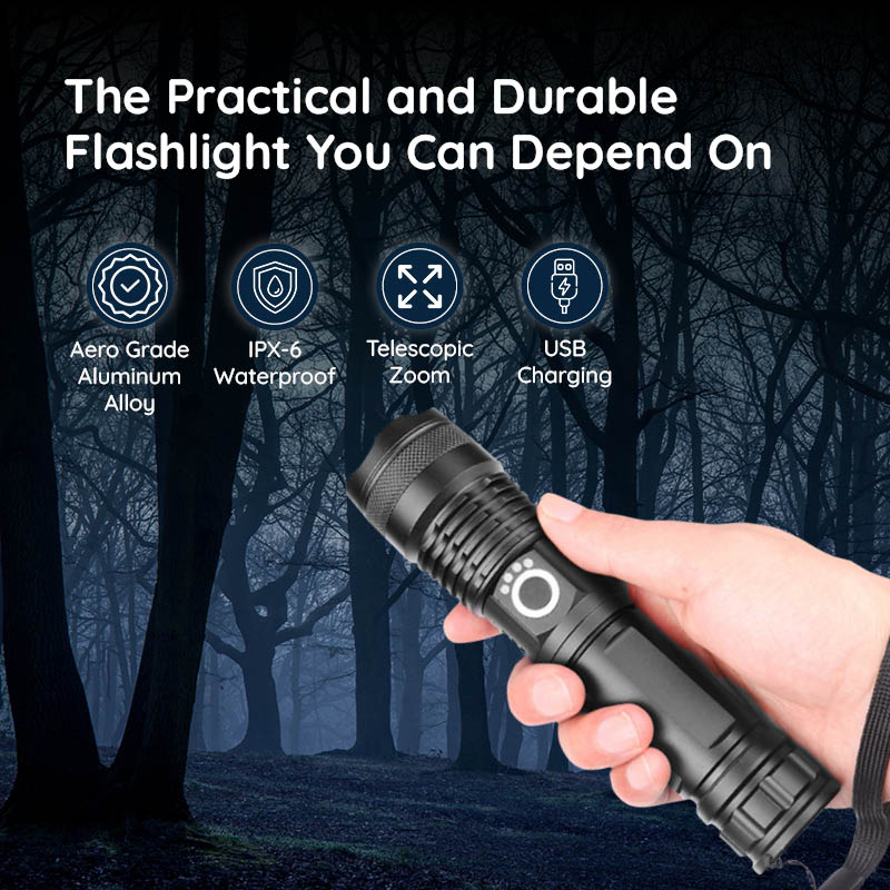 Mosrugs | USB Powerful Flashlight Torch