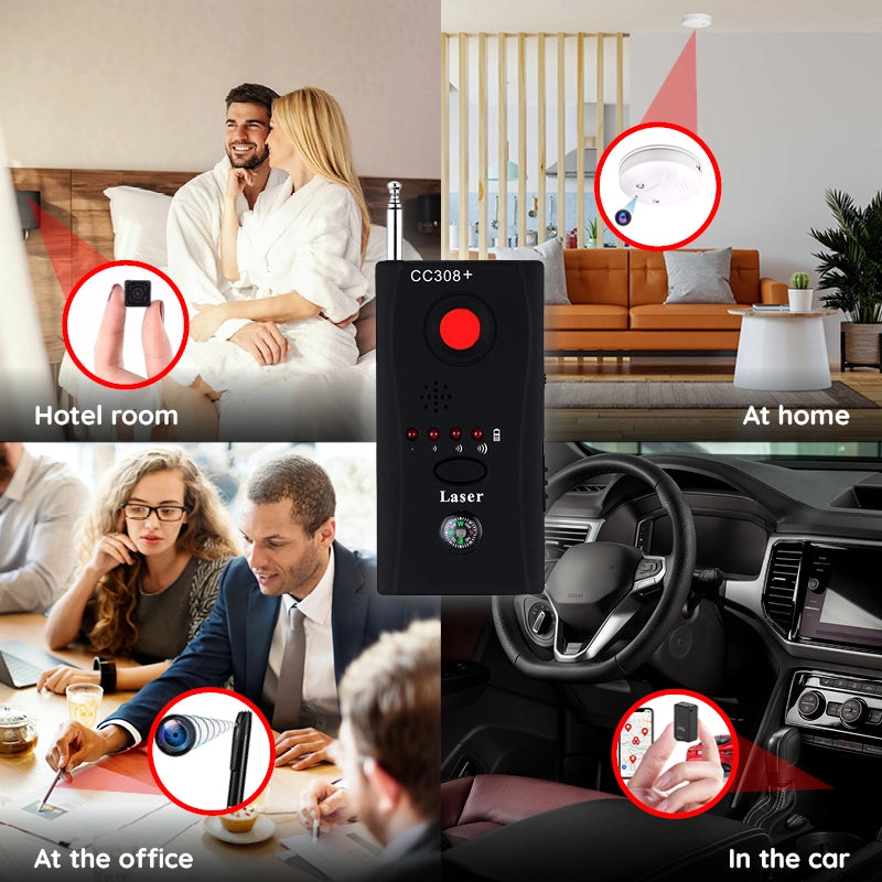 Mosrugs | The Best Bug Detector - Hidden Camera and Microphones Detector