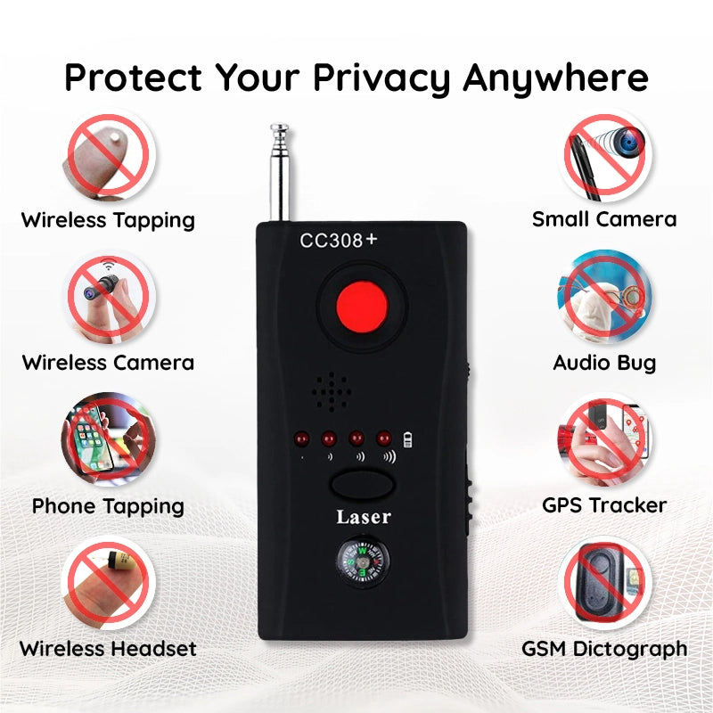 Mosrugs | The Best Bug Detector - Hidden Camera and Microphones Detector