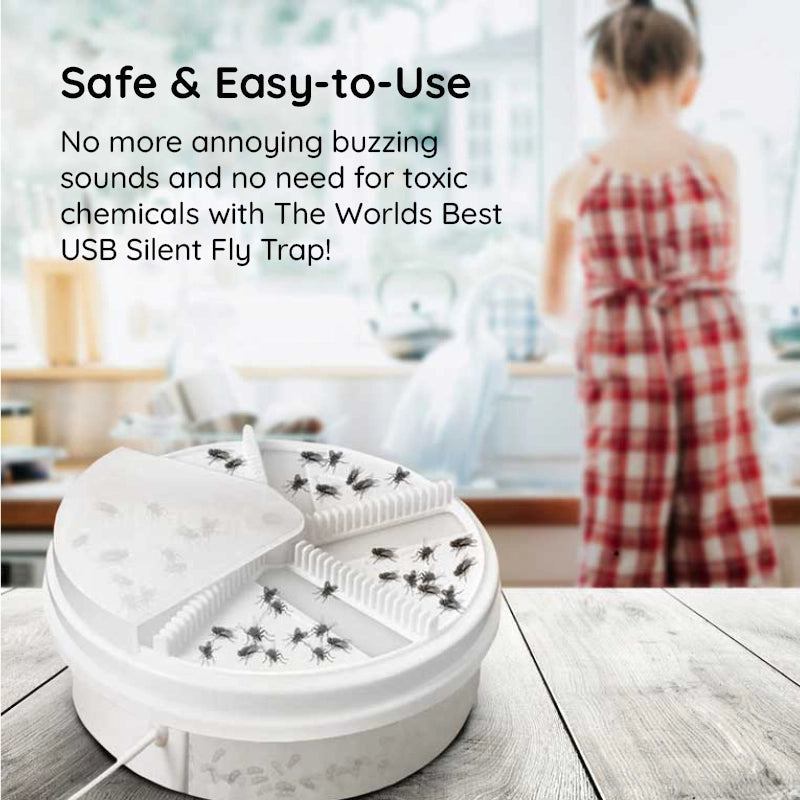 Mosrugs | The Worlds Best USB Silent Fly Trap