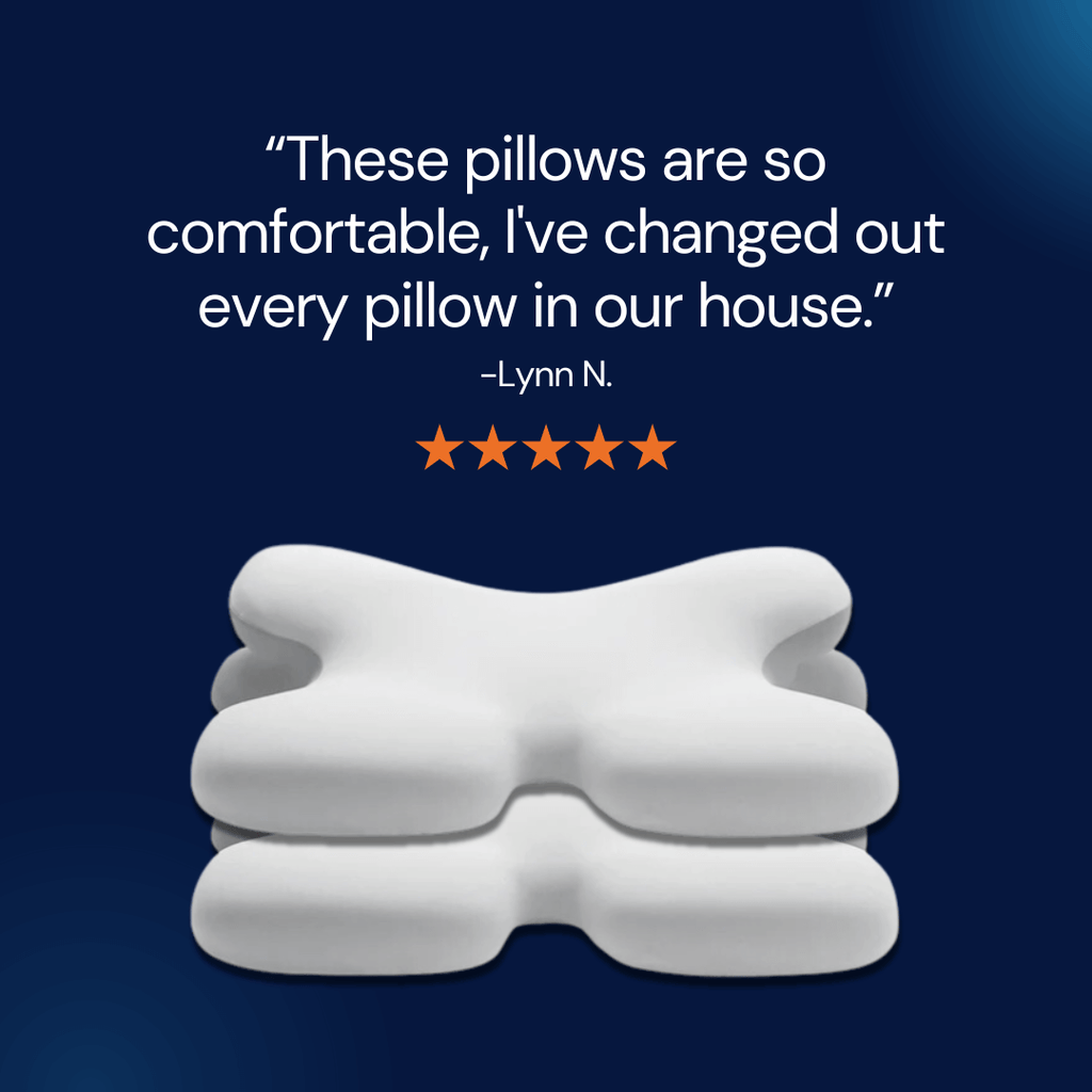Mosrugs | Ergonomic Cervical Pillow | Memory Foam, Neck Support & Ideal for Restful Sleep