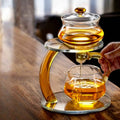 Mosrugs | TranquiliTea – Magnetic Glass Infuser Teapot for Enhanced Flavour & Wellness