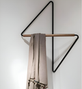 Mosrugs | Triad Coat Stand – Geometric Multi-Purpose Metal Wardrobe Rack