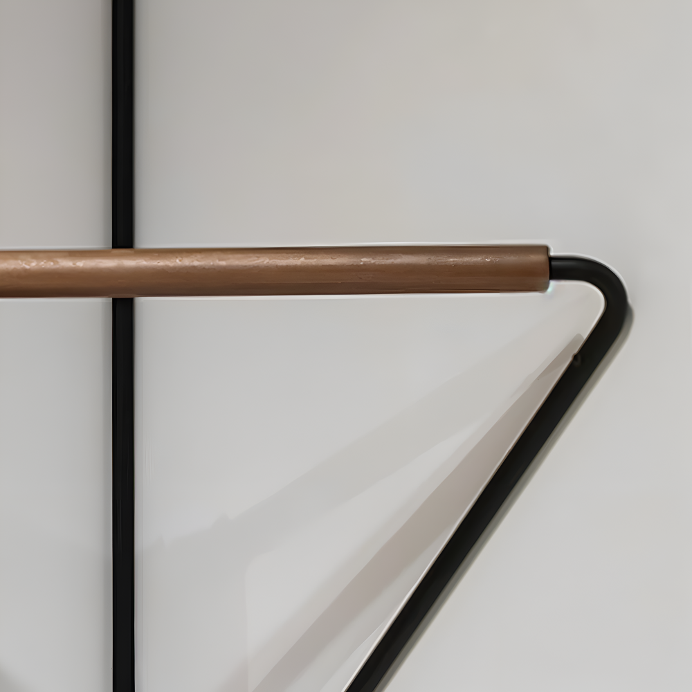 Mosrugs | Triad Coat Stand – Geometric Multi-Purpose Metal Wardrobe Rack