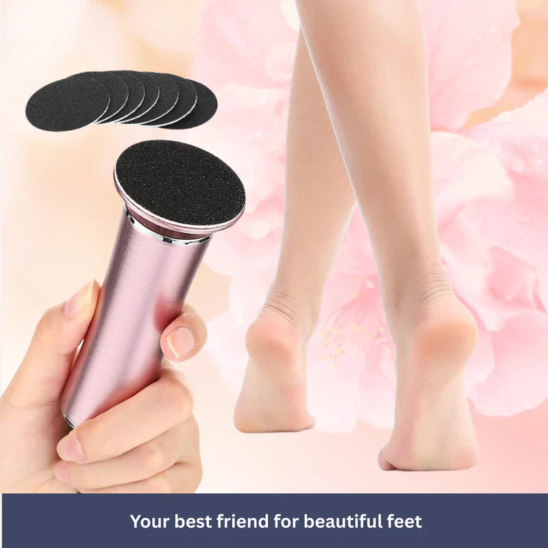 Mosrugs | Electric Callus Remover | Rechargeable, Waterproof & Ideal for Smooth Feet at Home