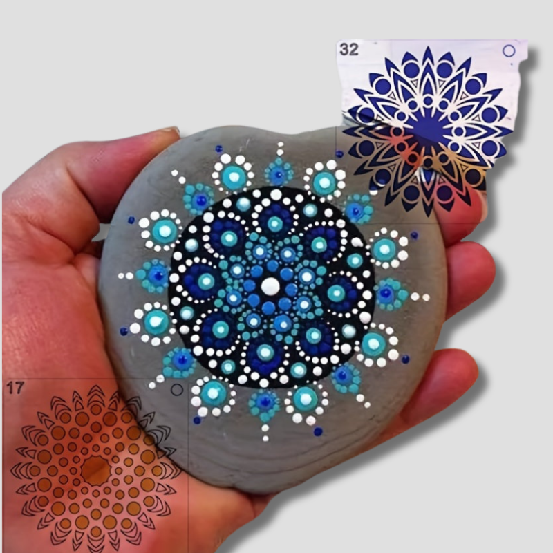 Mosrugs | StencilWorks - 48 Templates for Stone & Wood Creations