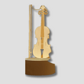 Mosrugs | MelodyGlow - Elegant Cello Spherical Lamp