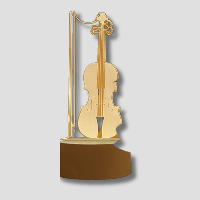 Mosrugs | MelodyGlow - Elegant Cello Spherical Lamp