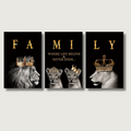 Mosrugs | SavannaMajesty - Lion Family Artwork Set