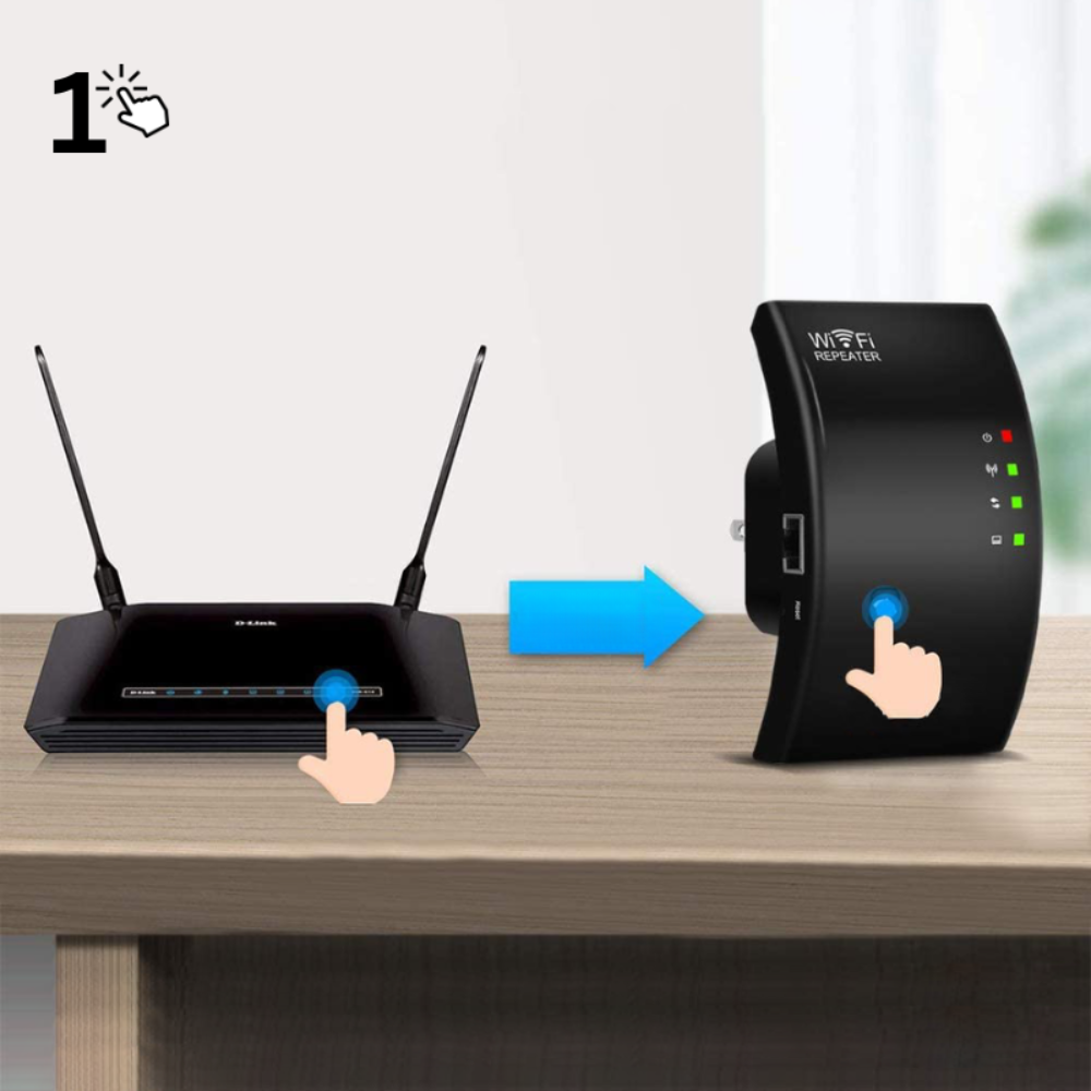 Mosrugs | WiFiBooster Wireless WiFi Signal Extender – Fast & Stable Internet for Every Room