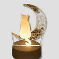 Mosrugs | LunaCat - 3D Night Lamp with Moon Design