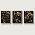 Mosrugs | LuxeBloom - Golden Flower Wall Decor