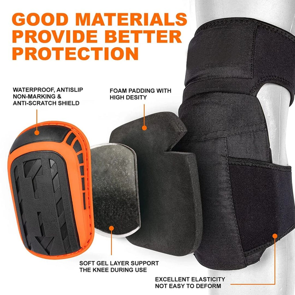 Mosrugs | Professional Heavy-Duty Work Knee Pads – Adjustable, Impact Resistant & All-Day Comfort