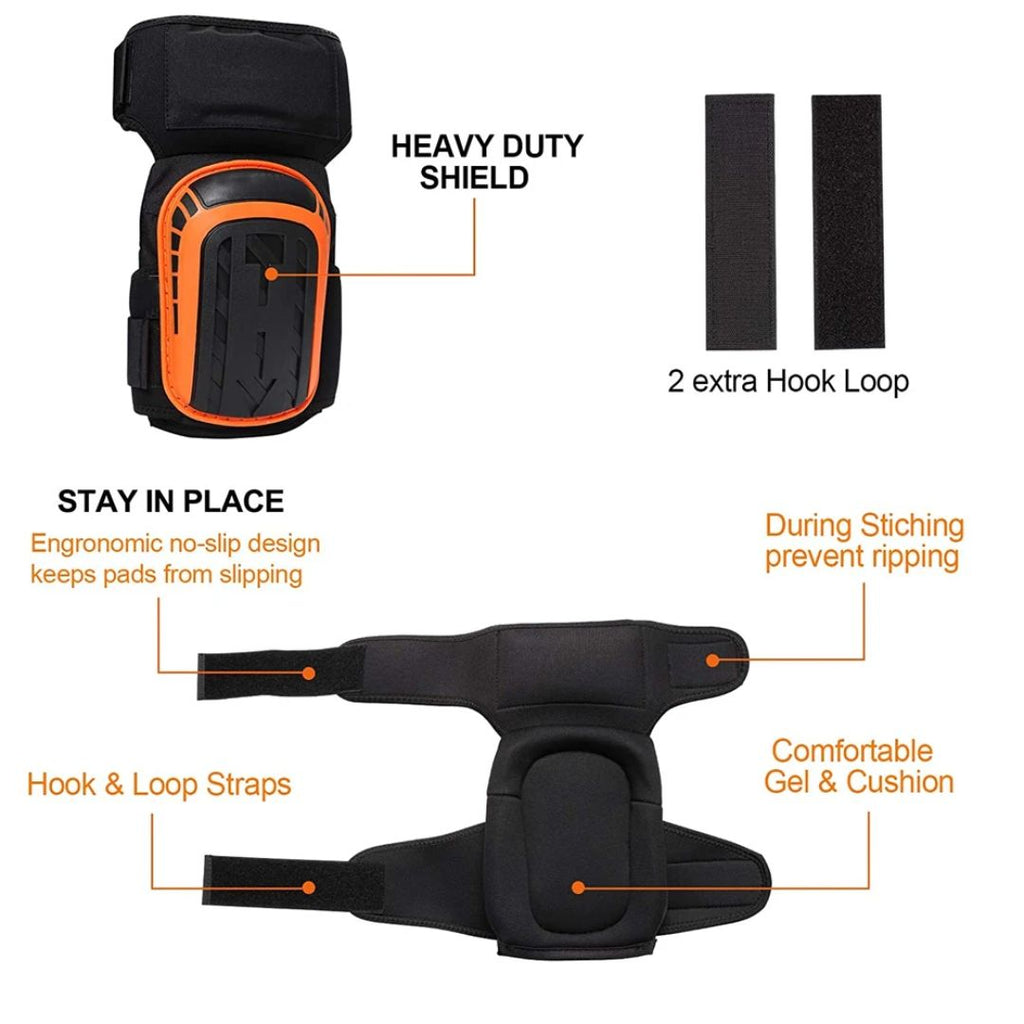 Mosrugs | Professional Heavy-Duty Work Knee Pads – Adjustable, Impact Resistant & All-Day Comfort