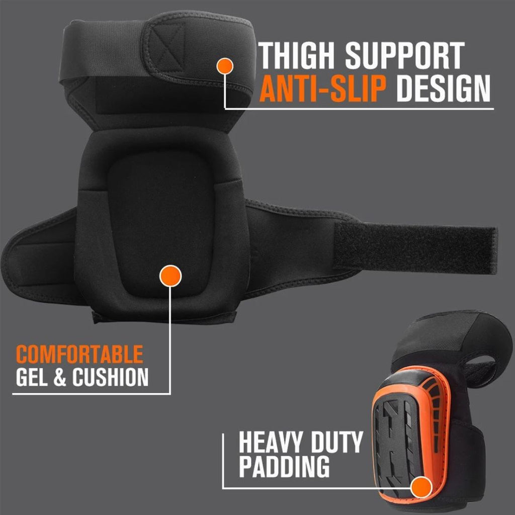 Mosrugs | Professional Heavy-Duty Work Knee Pads – Adjustable, Impact Resistant & All-Day Comfort