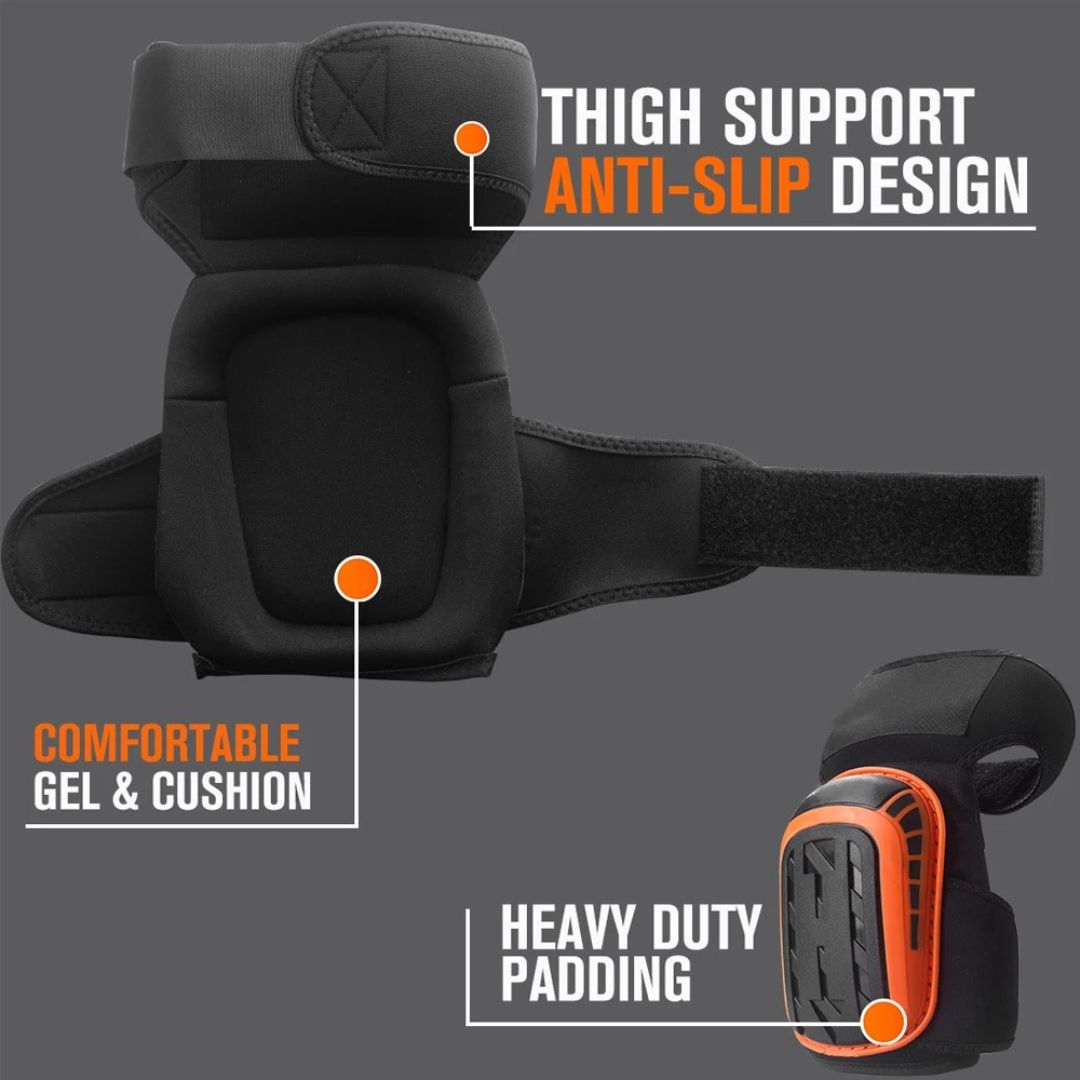 Mosrugs | Professional Heavy-Duty Work Knee Pads – Adjustable, Impact Resistant & All-Day Comfort