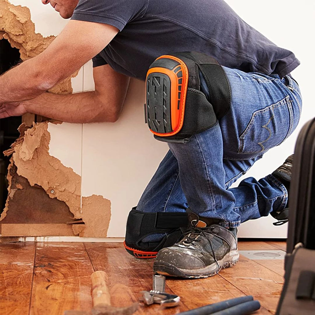 Mosrugs | Professional Heavy-Duty Work Knee Pads – Adjustable, Impact Resistant & All-Day Comfort