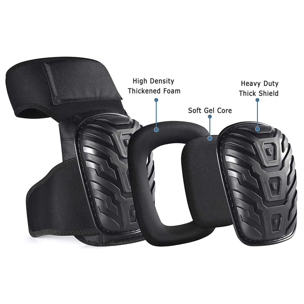 Mosrugs | Professional Heavy-Duty Work Knee Pads – Adjustable, Impact Resistant & All-Day Comfort