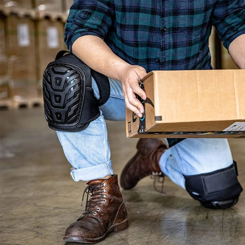 Mosrugs | Professional Heavy-Duty Work Knee Pads – Adjustable, Impact Resistant & All-Day Comfort