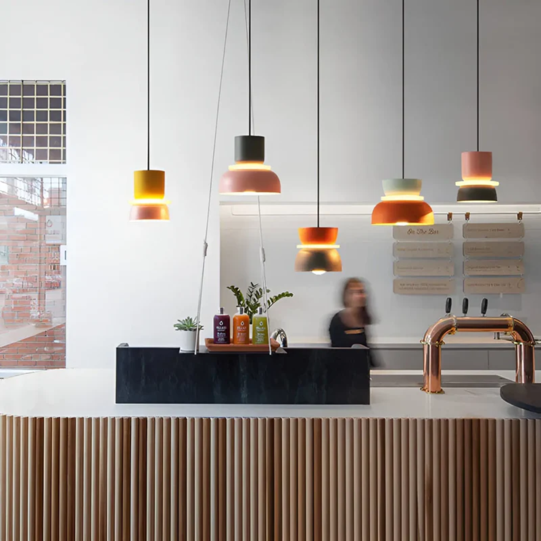 Mosrugs | VividGlow – Colourful Macaron LED Pendant Light | Modern, Stylish & Energy-Efficient