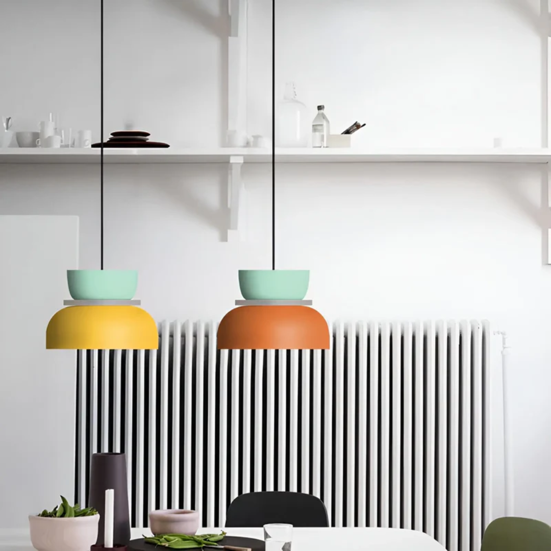 Mosrugs | VividGlow – Colourful Macaron LED Pendant Light | Modern, Stylish & Energy-Efficient