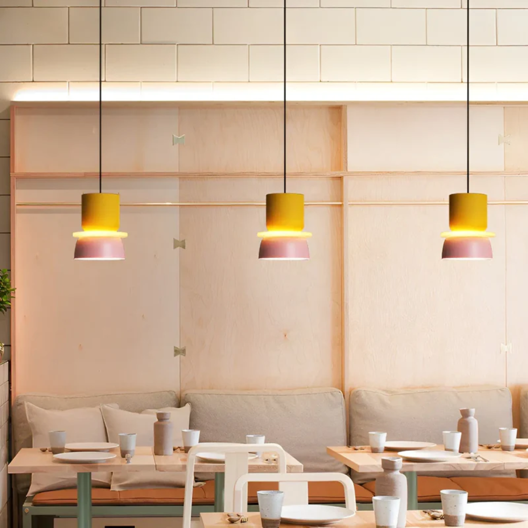 Mosrugs | VividGlow – Colourful Macaron LED Pendant Light | Modern, Stylish & Energy-Efficient