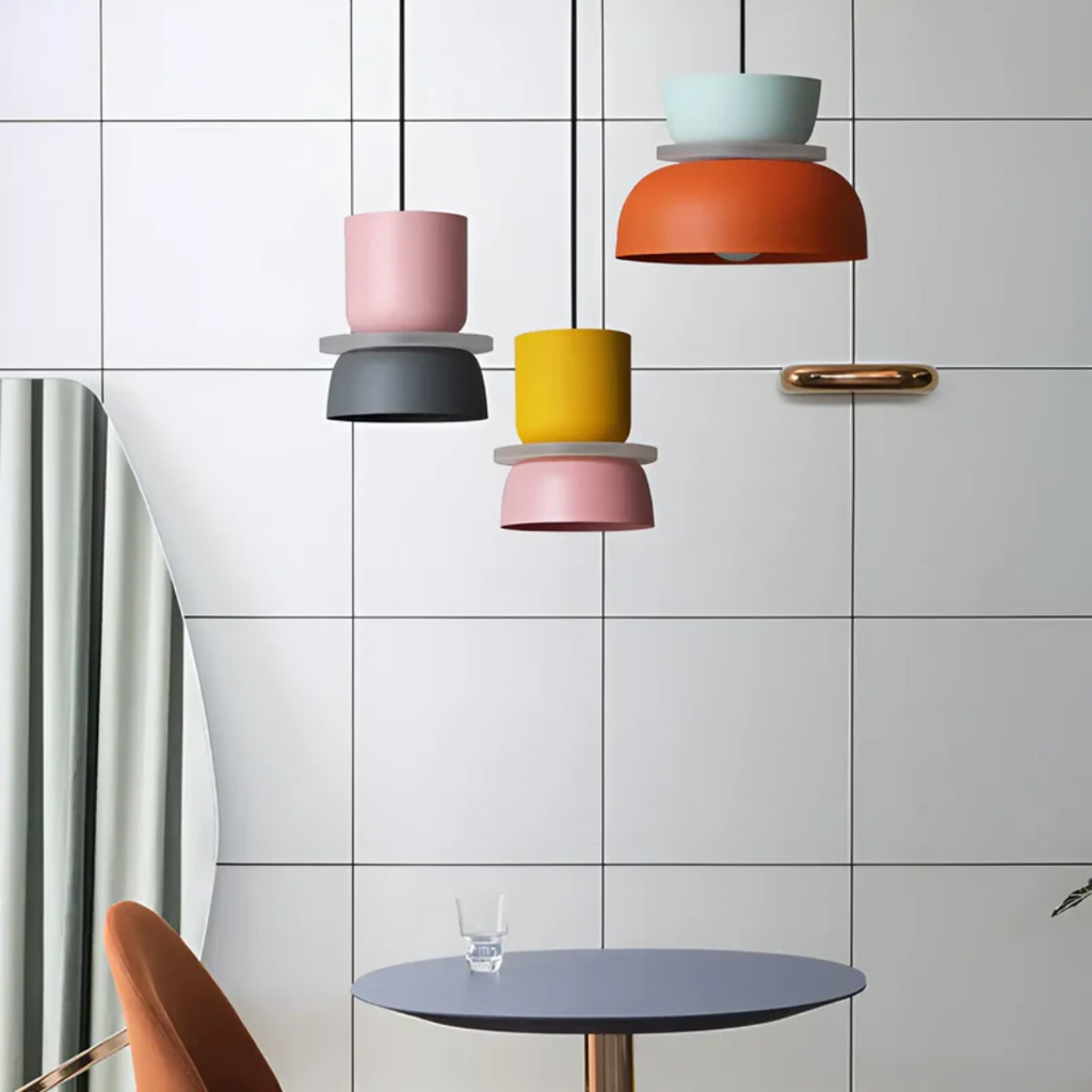 Mosrugs | VividGlow – Colourful Macaron LED Pendant Light | Modern, Stylish & Energy-Efficient