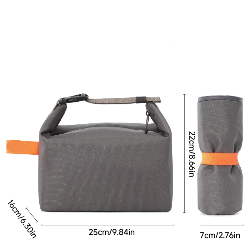 Mosrugs | Foldable Insulated Lunch Bag | Lightweight, Spacious & Ideal for Work, Picnics, or Daily Adventures