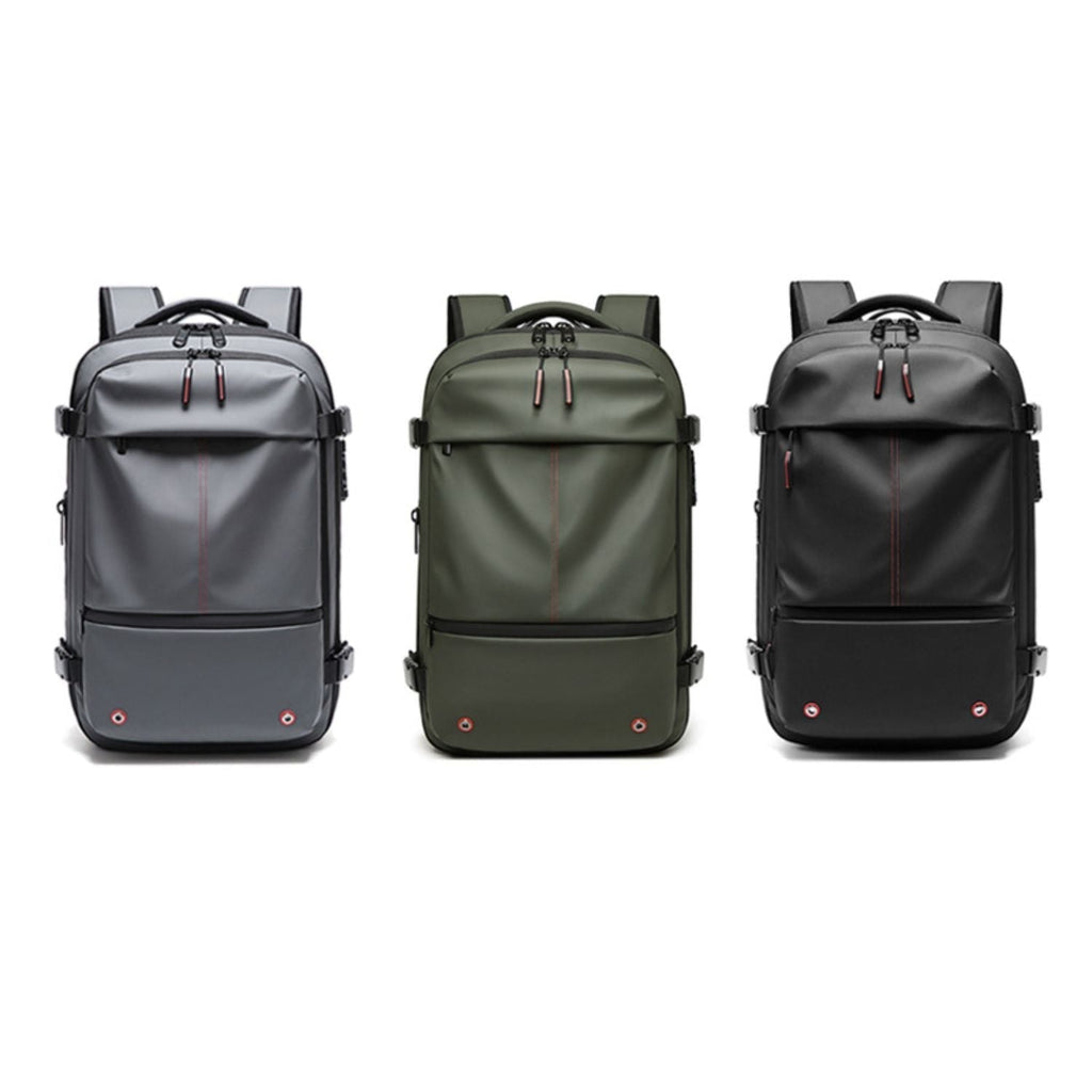 Mosrugs | VacuPro – Compression Travel Backpack with Built-In Vacuum System | Space-Saving Cabin Bag