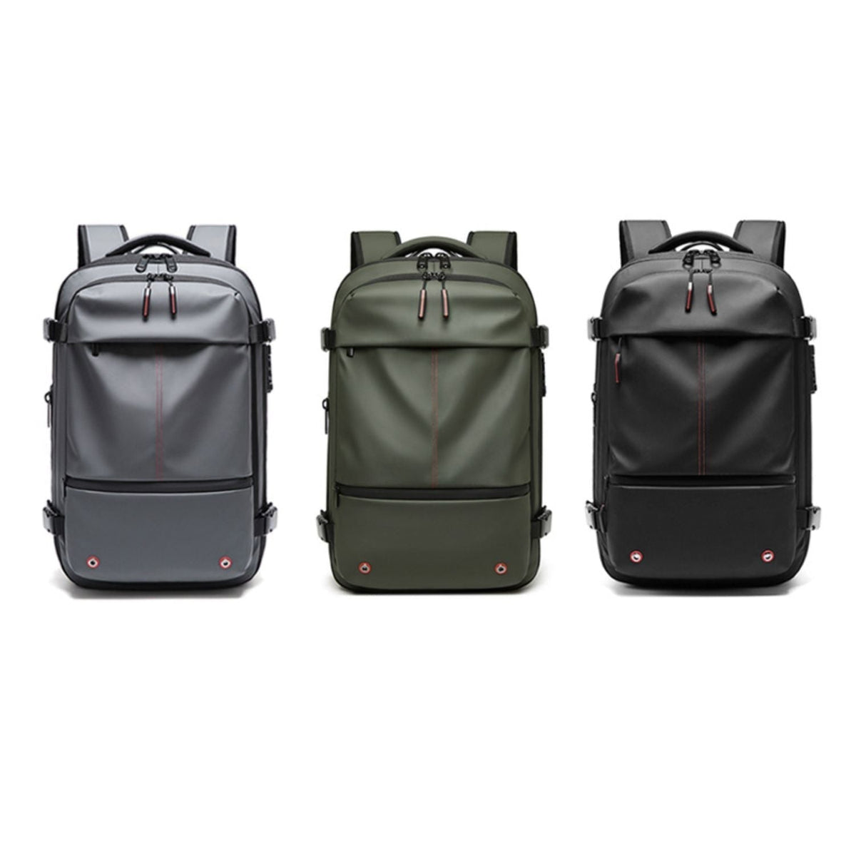 Mosrugs | VacuPro – Compression Travel Backpack with Built-In Vacuum System | Space-Saving Cabin Bag