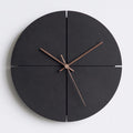 Mosrugs | Virona – Stylish Modern Wall Clock with Silent Quartz Movement | Elegant Design for Any Interior