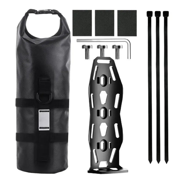 Mosrugs | Waterproof Front Fork Bike Bags – 5-7L Pannier Set for Long Rides & Bikepacking