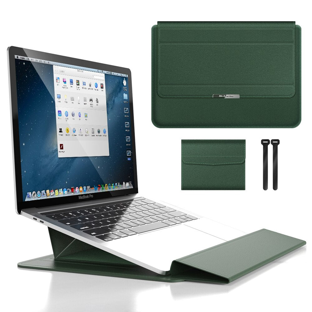 Mosrugs | AuraGuard Waterproof Laptop Sleeve – Shockproof, Stylish Case for 14-Inch Laptops