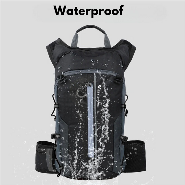 Mosrugs | Premium Cycling Backpack with Hydration System – Lightweight, Waterproof & Helmet Holder