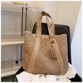 Mosrugs | EcoChic Handbag – Stylish Rattan Women's Bag | Sustainable Everyday Tote