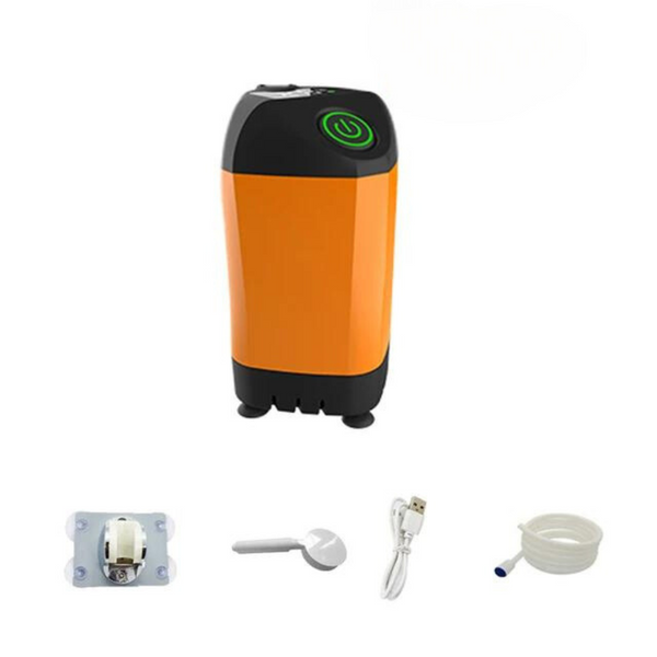 Mosrugs | Portable Camping Shower with Pump – USB Rechargeable, 4400mAh Battery, Compact & Easy Setup