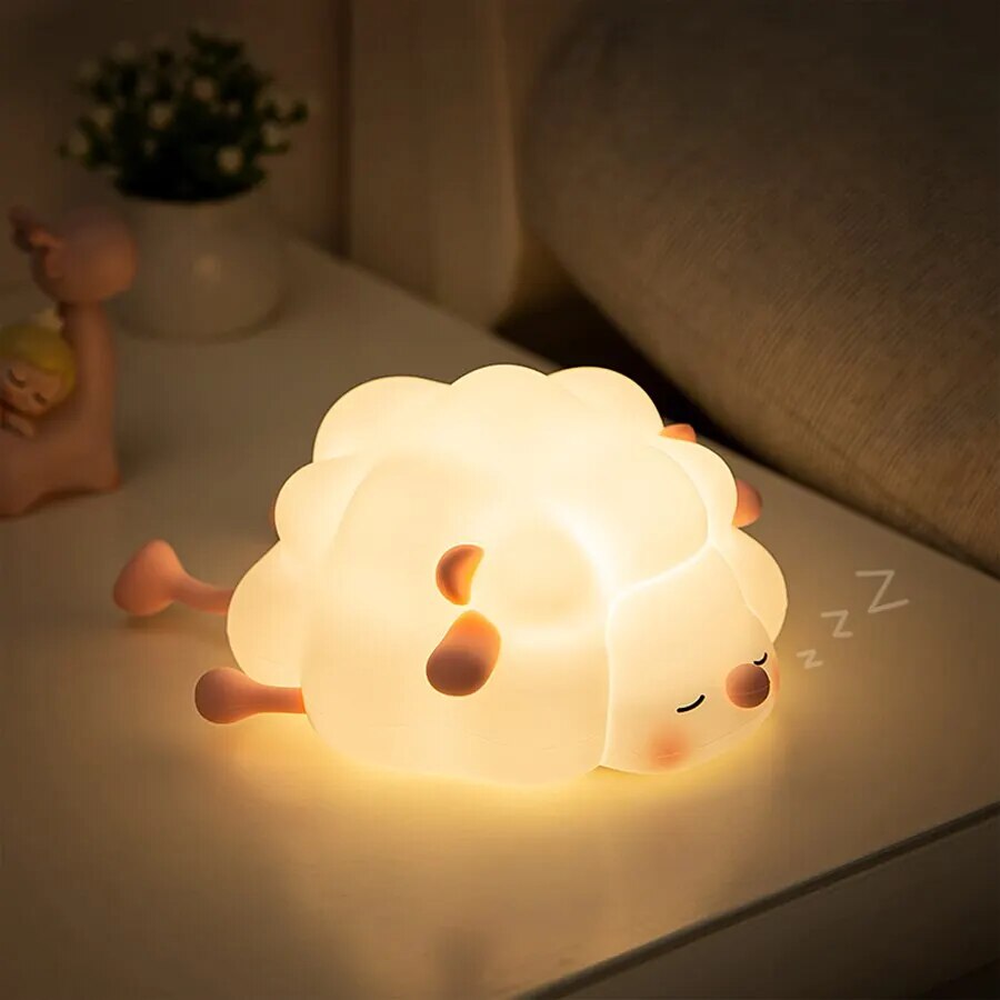 Mosrugs | DreamGlow | Premium Touch Sensor Night Light – Soft LED Bedside Lamp for Kids