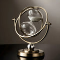 Mosrugs | GracefulTime Clock – Luxury Hourglass with Elegant Gold Frame & Timeless Design