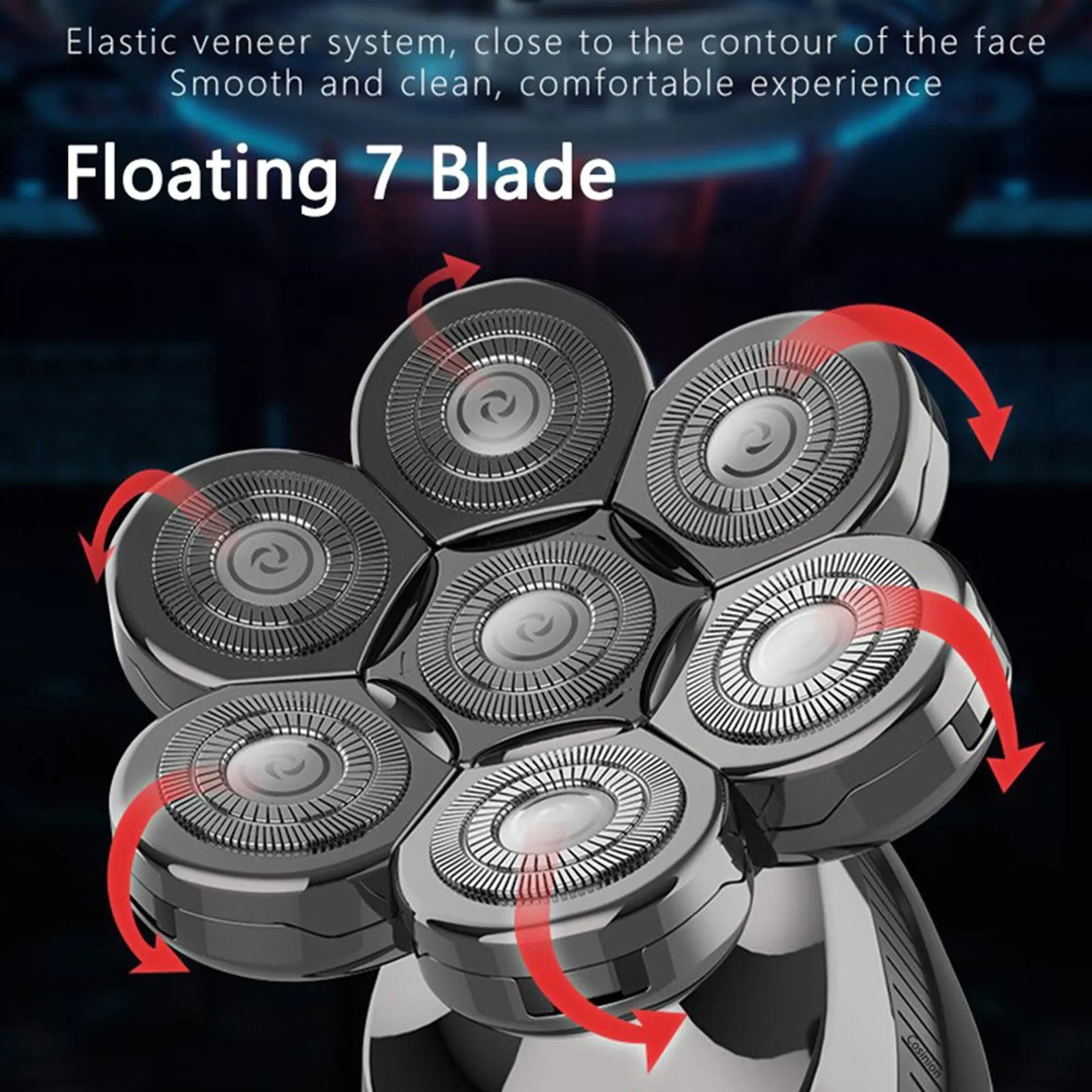 Mosrugs | FlexiShave Pro – 7D Electric Razor for Smooth & Irritation-Free Shaving