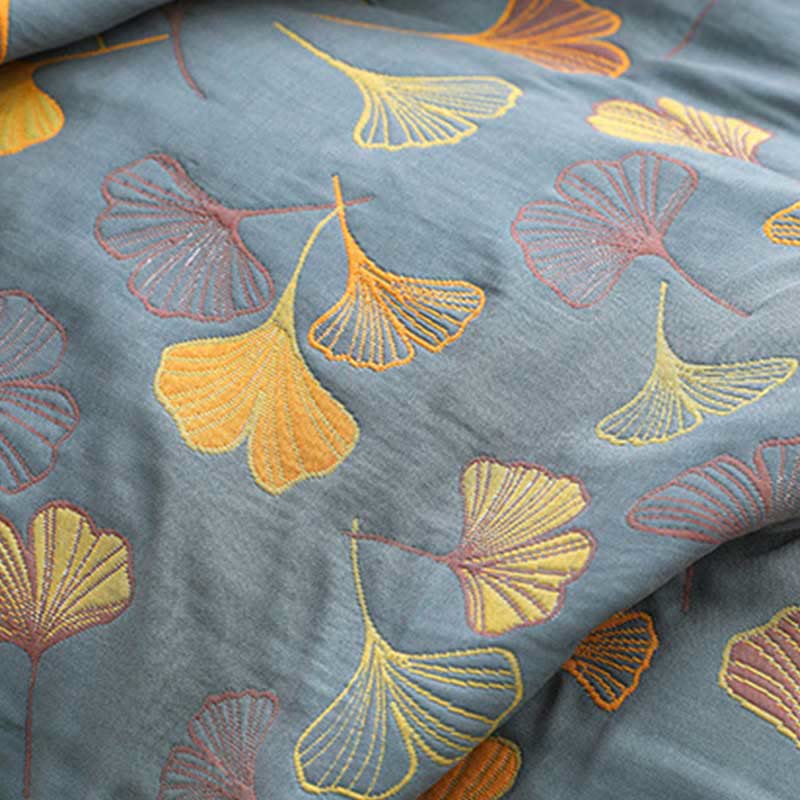 Mosrugs | LeafNest - Soft Cotton Bed Linen with Leaf Motif